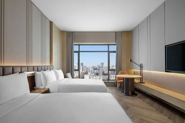 Deluxe Oda, 2 Çift Kişilik Yatak, Şehir Manzaralı