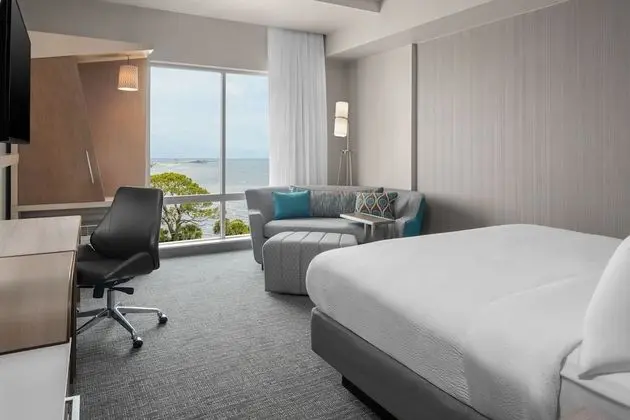 Room, 1 King, Inland View, Patio