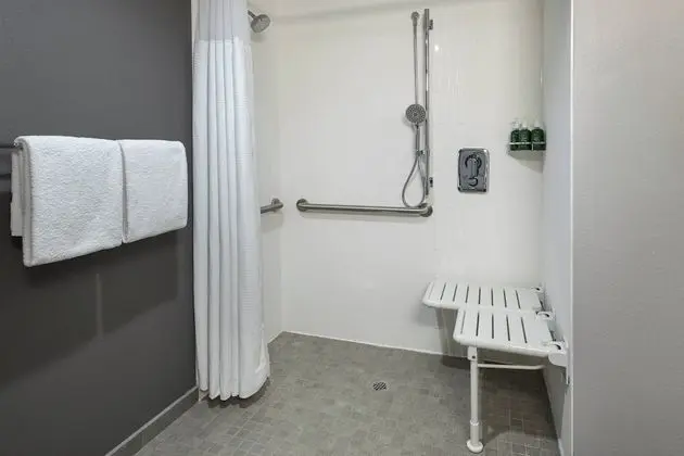Oda, 2 Çift Kişilik Yatak (Mobility/Hearing Access, Roll-In Shwr)