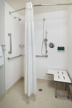 Oda, 1 En Büyük (King) Boy Yatak ve Çekyat, Engellilere Uygun (Mobility Roll in Shower)