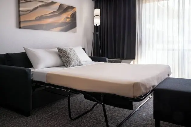 Oda, 1 En Büyük (King) Boy Yatak ve Çekyat (Mobility/Hearing Access, Roll-In Shwr)