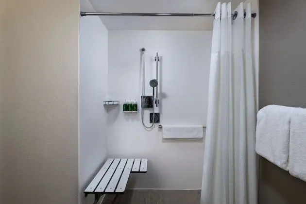 Oda, 1 En Büyük (King) Boy Yatak ve Çekyat (Mobility Accessible, Roll-In Shower)
