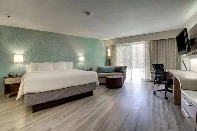 Oda, 1 En Büyük (King) Boy Yatak ve Çekyat (Mobility/Hearing Accessible, Tub)