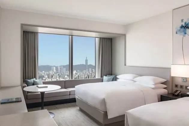 Oda, 1 En Büyük (King) Boy Yatak, Manzaralı (Taipei 101 View)