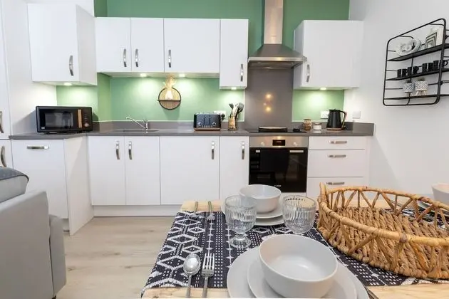 Design Apart Daire, Özel Banyo, Avlu Manzaralı