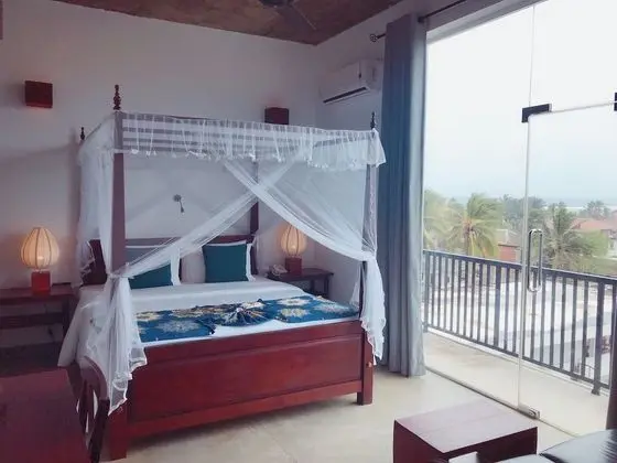 Deluxe Tek Büyük Yataklı Oda, 1 En Büyük (King) Boy Yatak, Balkon, Plaj Manzaralı