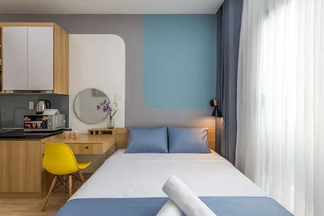 Deluxe Stüdyo, 1 Büyük (Queen) Boy Yatak, Balkon