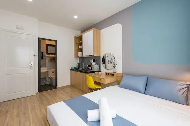 Deluxe Stüdyo, 1 Büyük (Queen) Boy Yatak, Balkon