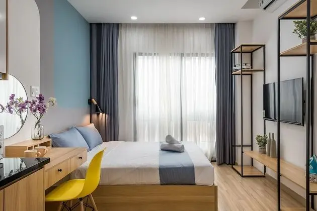 Deluxe Stüdyo, 1 Büyük (Queen) Boy Yatak, Balkon
