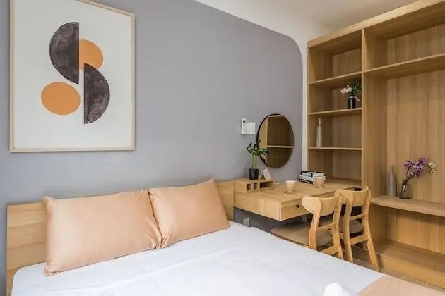 Premium Stüdyo, 1 Büyük (Queen) Boy Yatak, Balkon