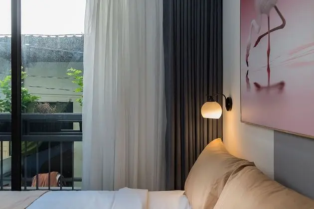 Premium Stüdyo, 1 Büyük (Queen) Boy Yatak, Balkon
