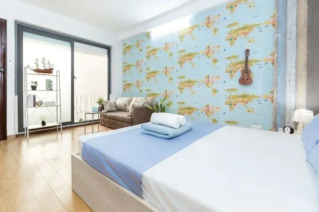 Deluxe Stüdyo, 1 Büyük (Queen) Boy Yatak, Sigara İçilmez, Küçük Mutfak