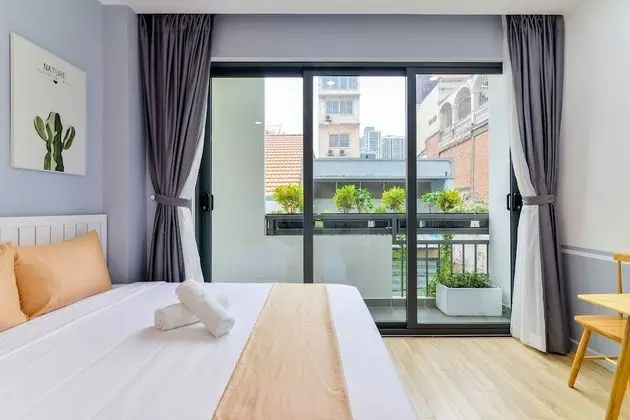 Deluxe Stüdyo, 1 Büyük (Queen) Boy Yatak, Sigara İçilmez, Balkon