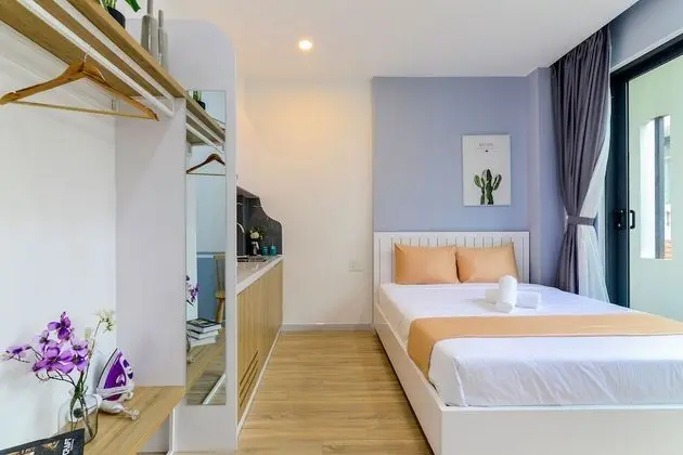 Deluxe Stüdyo, 1 Büyük (Queen) Boy Yatak, Sigara İçilmez, Balkon