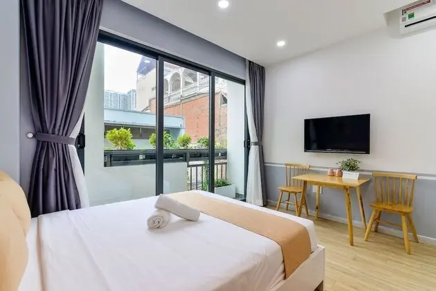 Deluxe Stüdyo, 1 Büyük (Queen) Boy Yatak, Sigara İçilmez, Balkon