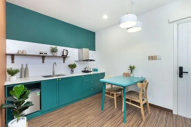 Luxury Apart Daire, 1 En Büyük (King) Boy Yatak, Mutfak