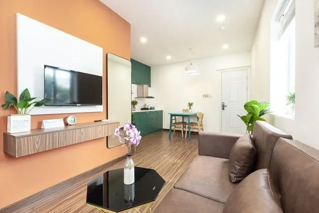 Luxury Apart Daire, 1 En Büyük (King) Boy Yatak, Mutfak