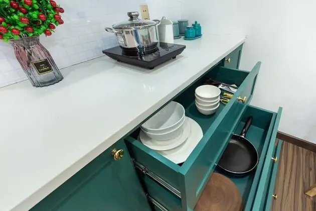 Luxury Apart Daire, 1 En Büyük (King) Boy Yatak, Mutfak