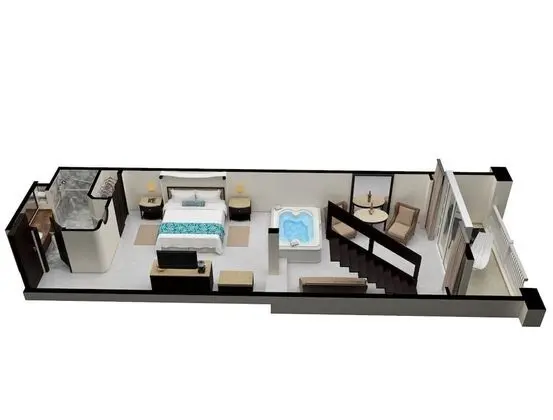Superior Honeymoon Suite Ocean Front- King Size Bed