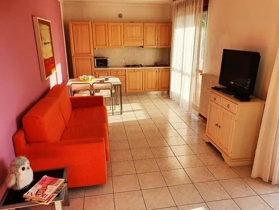 Family Apart Daire, 1 Çift Kişilik Yatak ve Çekyat, Bahçeli (Cozy appartment with Pool & Free)