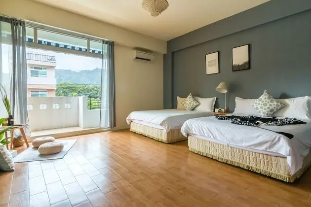 Deluxe Dört Kişilik Oda, 2 Çift Kişilik Yatak, Balkon