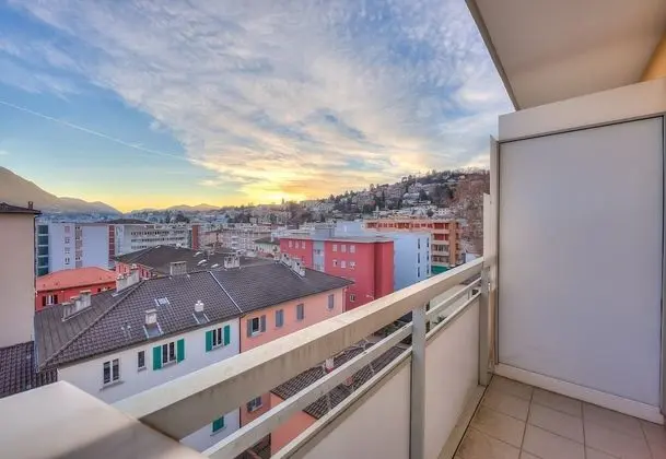 Standard Stüdyo, 2 Tek Kişilik Yatak, Dağ Manzaralı (Cozy Home Lugano Few Min From Lake)