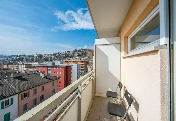 Standard Stüdyo, 2 Tek Kişilik Yatak, Dağ Manzaralı (Cozy Home Lugano Few Min From Lake)