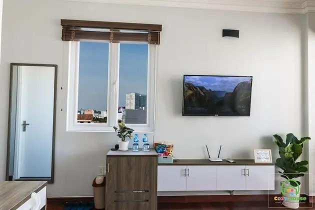 Deluxe Tek Büyük Yataklı Oda, Balkon, Nehir Manzaralı