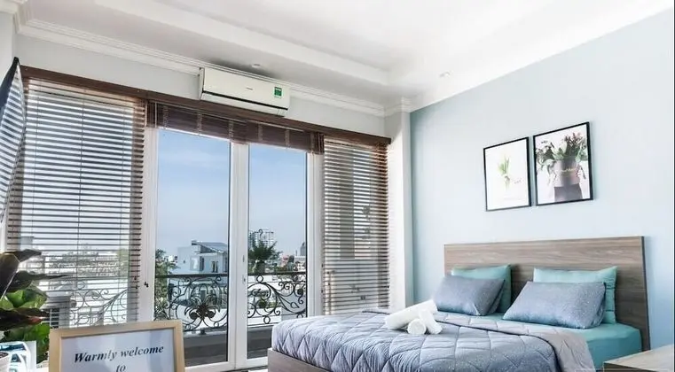 Deluxe Tek Büyük Yataklı Oda, Balkon, Nehir Manzaralı