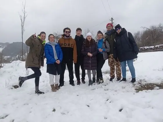 Oda, 1 Yatak Odası, Şömine