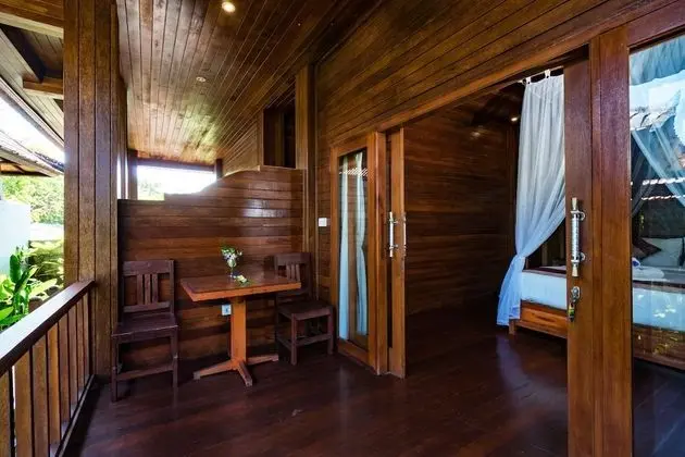 Superior Bungalov, 1 Çift Kişilik Yatak, Bahçe Manzaralı
