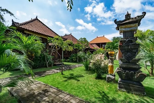 Superior Bungalov, 1 Çift Kişilik Yatak, Bahçe Manzaralı