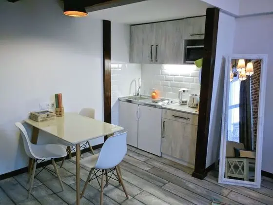 Luxury Stüdyo, Mutfak, Avlu Manzaralı