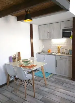 Luxury Stüdyo, Mutfak, Avlu Manzaralı