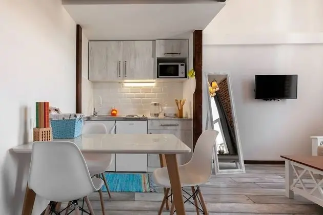 Luxury Stüdyo, Mutfak, Avlu Manzaralı