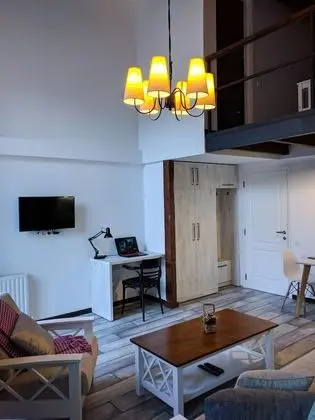 Luxury Stüdyo, Mutfak, Avlu Manzaralı