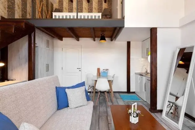 Luxury Stüdyo, Mutfak, Avlu Manzaralı