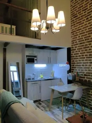 Luxury Stüdyo, Mutfak, Avlu Manzaralı