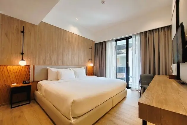 Deluxe Oda, 1 En Büyük (King) Boy Yatak, Balkon