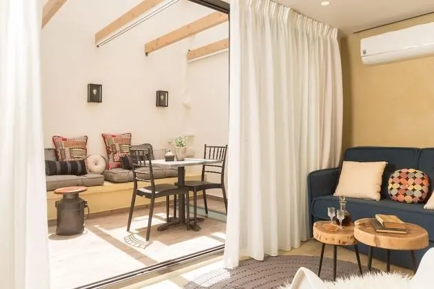 Süit, 2 Yatak Odası, Teras (King Suite)