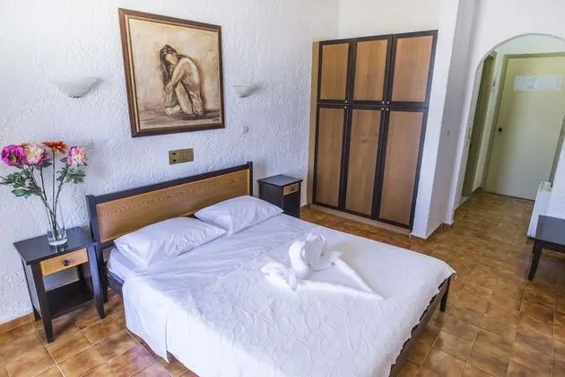 Tek Büyük veya İki Ayrı Yataklı Oda, Bahçe Manzaralı