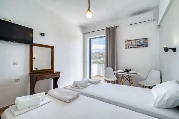 Standard Apart Daire, 2 Tek Kişilik Yatak, Sigara İçilmez, Deniz Manzaralı