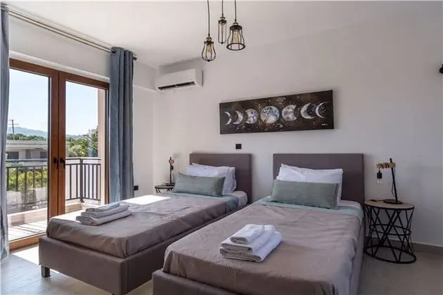 Family Ev, Birden Çok Yatak (Cretan Residence With Pool)