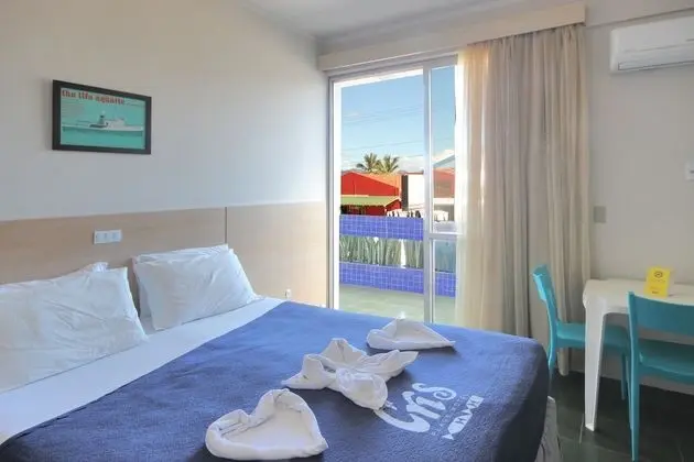 Tek Büyük veya İki Ayrı Yataklı Oda, Kısmi Deniz Manzarası