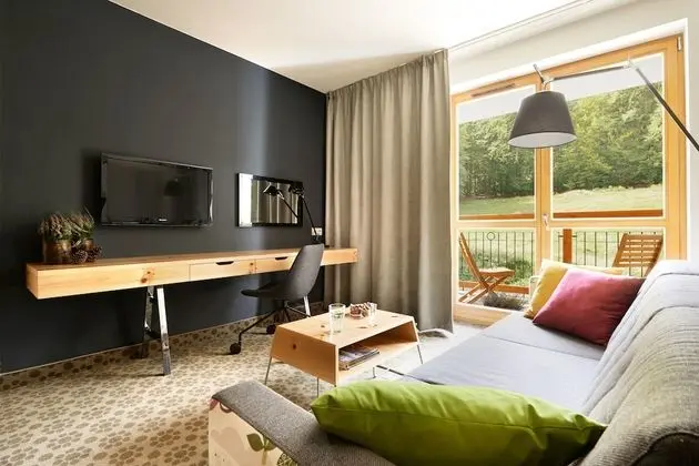 Design Apart Daire, 1 Yatak Odası, Küçük Mutfak, Dağ Manzaralı
