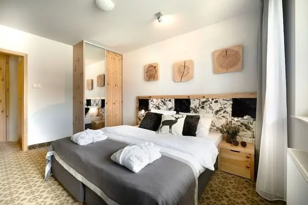 Luxury Apart Daire, 1 Yatak Odası, Küçük Mutfak, Dağ Manzaralı