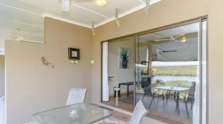 River Front Room With Patio