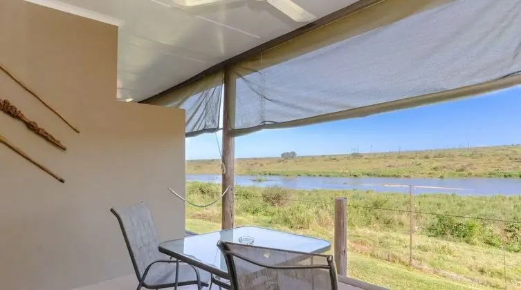 River Front Room With Patio
