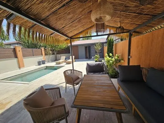 Luxury Bungalov, 2 Yatak Odası, Sigara İÇilmez, Bahçe Manzaralı