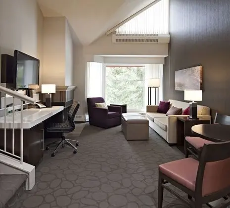 Çatı Katı (Loft), 1 En Büyük (King) Boy Yatak ve Çekyat, 2 Banyolu (Bi-Level Loft Suite)